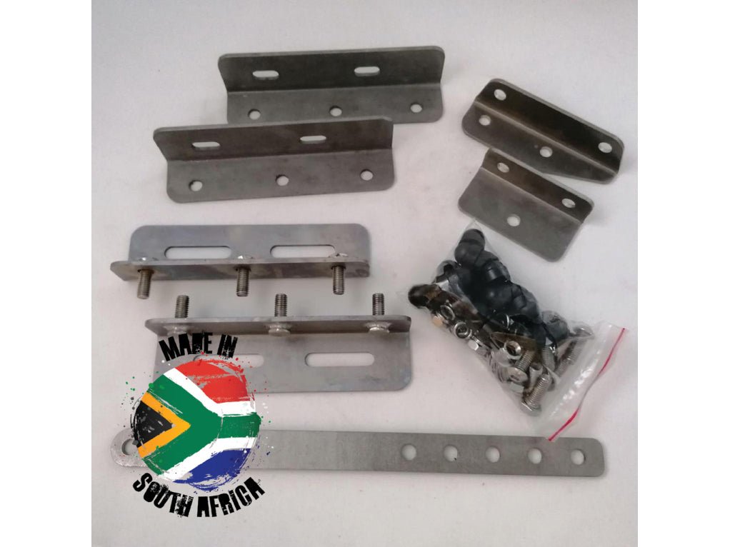 Supports universels auvent 270° Alu-Cab en acier inoxydable - BYD Shark 2024+