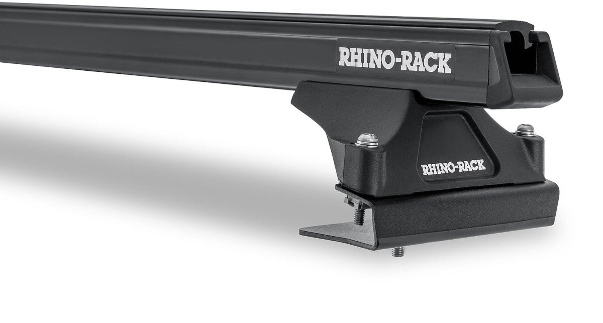 Kit 3 barres de toit noire Heavy Duty 1800mm avec pieds RLTP Ford Transit 2014+ - RHINO-RACK -