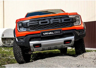 Kit Crochet de Remorquage Rouge Ford Ranger/Raptor 2023+ RIVAL 4X4 sur Xperts4x4 Accessoires 4x4 Off-Road