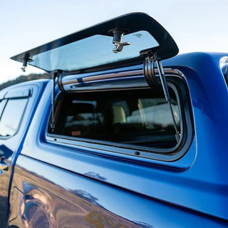 Hardtop Aeroklas Fenêtres Battantes Isuzu D-Max 2025+ Double Cab sur Xperts4x4 Accessoires 4x4 Off-Road