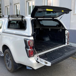 Hardtop Aeroklas Fenêtres Battantes Isuzu D-Max 2025+ Double Cab sur Xperts4x4 Accessoires 4x4 Off-Road