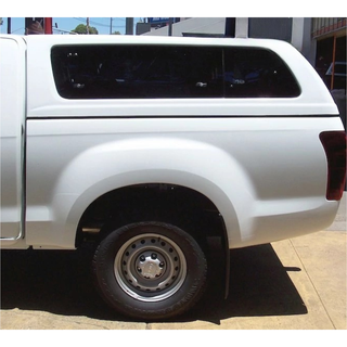 Hardtop Aeroklas Fenêtres Battantes Isuzu D-Max 2025+ Space-Cab sur Xperts4x4 Accessoires 4x4 Off-Road