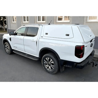 Hardtop Ford Ranger/Raptor 2023+ WorkFleet FORD Aeroklas Fenêtres Battantes sur Xperts4x4 Accessoires 4x4 Off-Road