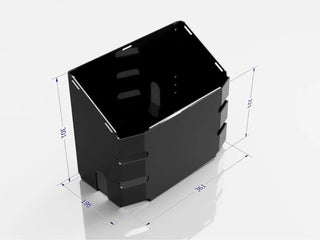 Support Jerry Can 22L ONTAP Noir Fixation 4x4 Robuste sur Xperts4x4 Accessoires 4x4 Off-Road