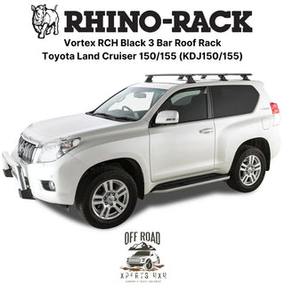 Kit 3x Barres de Toit Vortex - Toyota Land Cruiser 150/155 RHINO-RACK sur Xperts4x4 Accessoires 4x4 Off-Road