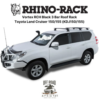 Kit 3x Barres de Toit Vortex - Toyota Land Cruiser 150/155 RHINO-RACK sur Xperts4x4 Accessoires 4x4 Off-Road