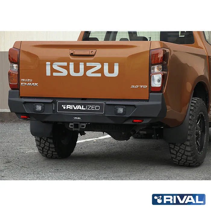 Pare-choc Arrière Aluminium Rival4x4 | Isuzu Dmax 2021+ - Isuzu Dmax 2020+