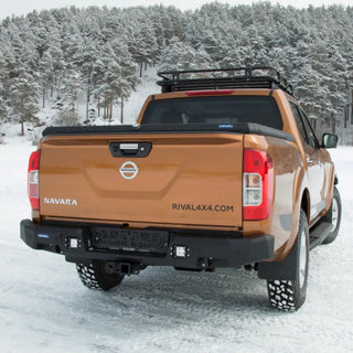 Pare-choc Arrière Aluminium Rival4x4 Nissan Navara NP300 2015+ sur Xperts4x4 Accessoires 4x4 Off-Road