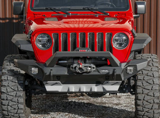 Pare-choc Avant RIVAL4x4 pour Jeep Wrangler JK/JL/JT Aluminium sur Xperts4x4 Accessoires 4x4 Off-Road
