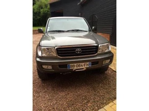 Platine de Treuil Toyota FZJ/HDJ100 sur Pare-choc d'Origine - Toyota HDJ100