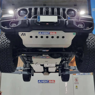 Jeep Wrangler JL 4xE Protection Almont4wd Frontal sur Xperts4x4 Accessoires 4x4 Off-Road