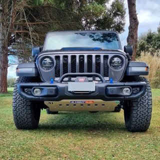 Jeep Wrangler JL 4xE Protection Almont4wd Frontal sur Xperts4x4 Accessoires 4x4 Off-Road