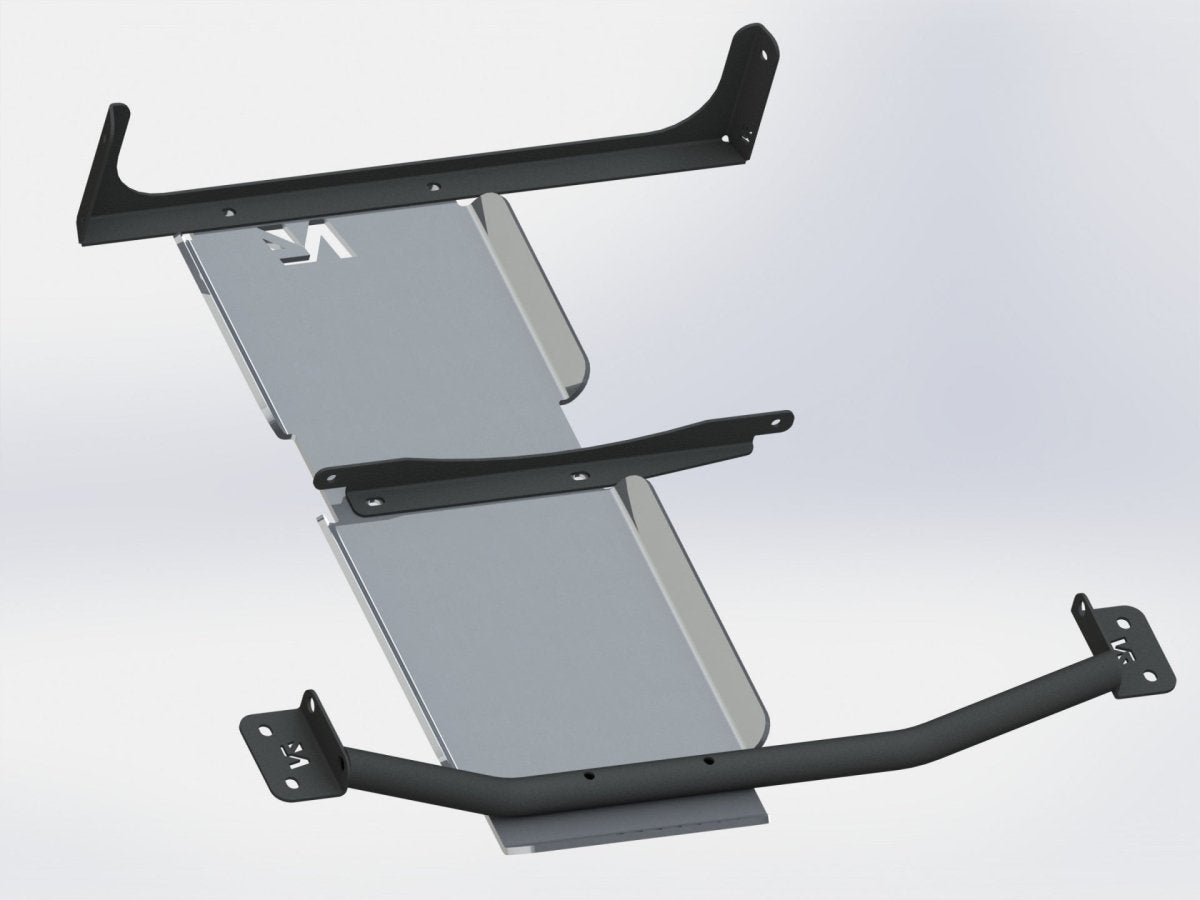 Ski de protection boîtes vitesses et transfert en aluminium de 8mm pour Toyota VZJ95 N4-Offroad - Toyota KZJ/KDJ 90/95