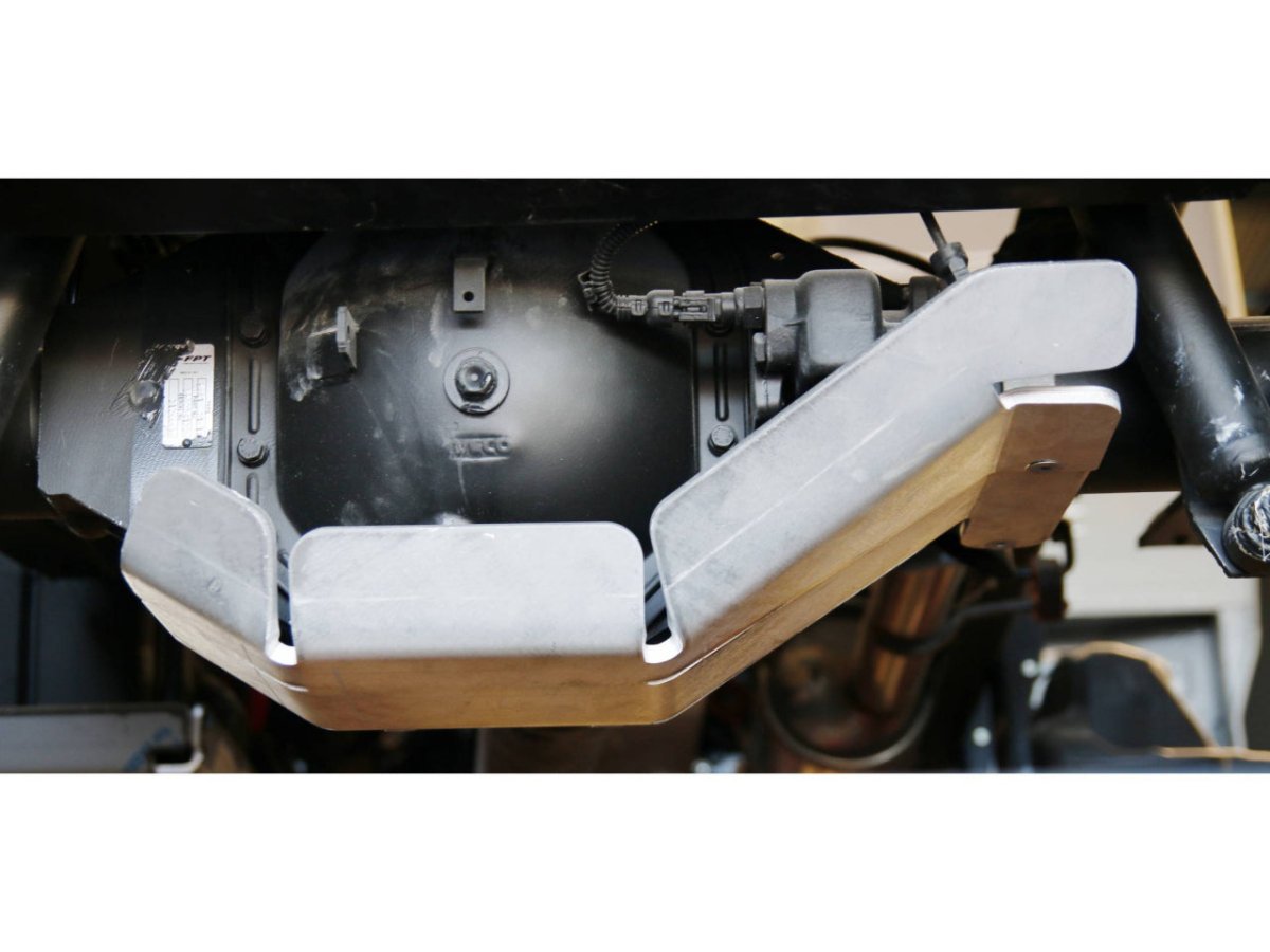 Ski de protection de nez de pont arrière en aluminium de 10mm pour Iveco Daily 3 4x4 phase 2 après 2019 N4-Offroad - Iveco Daily