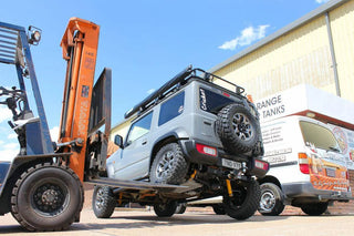Reservoir Suzuki Jimny 2018 a Present 80L Remplacement LONGRANGER sur Xperts4x4 Accessoires 4x4 Off-Road