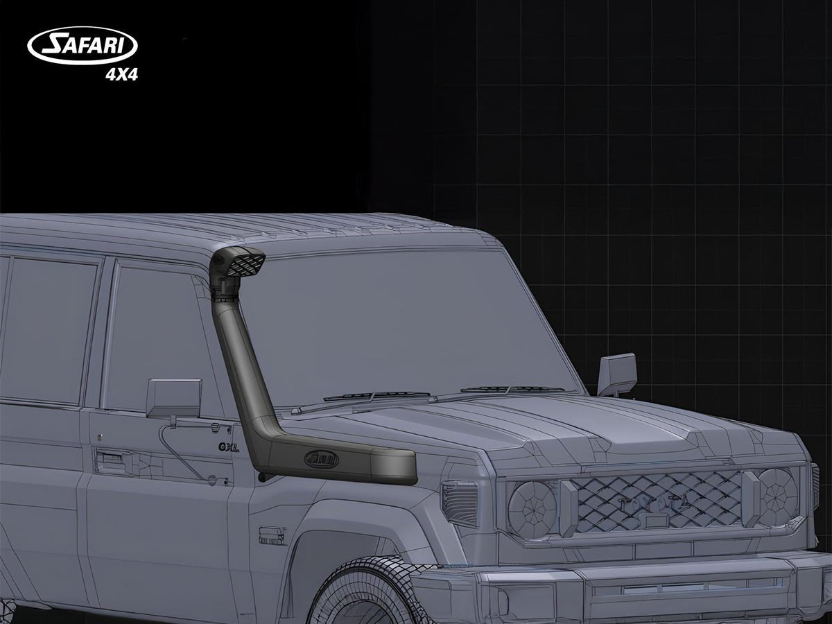 Snorkel Safari4x4 - Toyota Land Cruiser VDJ7 V8 D4-D 2024+ - Toyota Land Cruiser 78/79