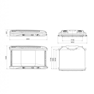 Tente de toit Altitude Electrique ARB sur Xperts4x4 Accessoires 4x4 Off-Road
