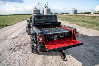 Tiroirs DECKED Jeep Gladiator (2020+) Rangement 4x4 sur Xperts4x4 Accessoires 4x4 Off-Road