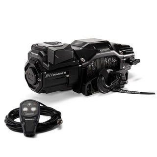 Treuil COVERT 12S Bushranger 12V 5443 KG Synthetique sur Xperts4x4 Accessoires 4x4 Off-Road