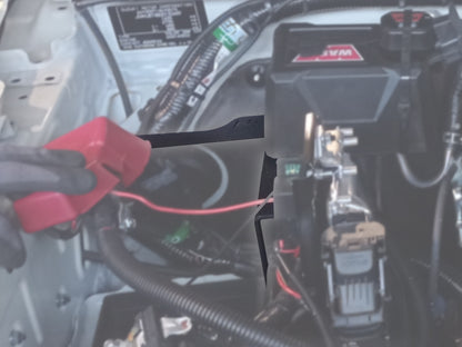 Kit support boitier relais treuil dans compartiment moteur Jimny 2018+ N4-Offroad sur Xperts4x4 Accessoires 4x4 Off-Road