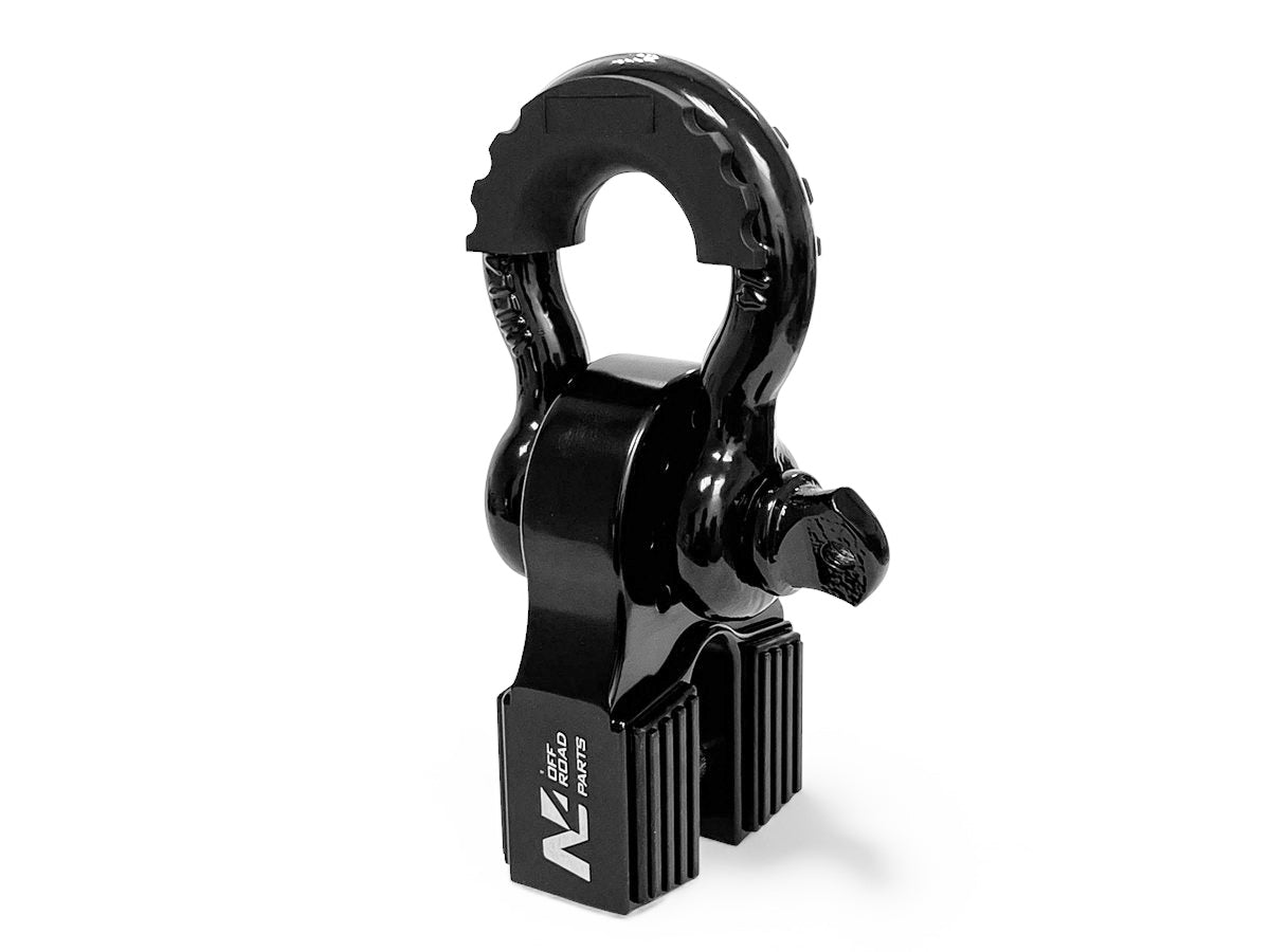 Arrêt de corde 10T alu noir pour manille rigide N4-Offroad sur Xperts4x4 Accessoires 4x4 Off-Road