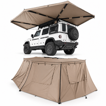 Pack Auvent 270° Auto-portant + Parois | Batwing Côté Gauche - RHINO-RACK
