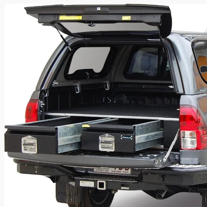 Tiroirs Coulissants AEROKLAS Ford Ranger/ VW Amarok (23-) sur Xperts4x4 Accessoires 4x4 Off-Road