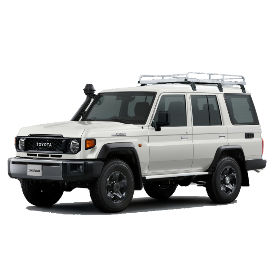 Protection inférieure en duraluminium de 8 mm pour réservoir Toyota GRJ 76-79, modèle ALMONT4WD, pour 4x4.