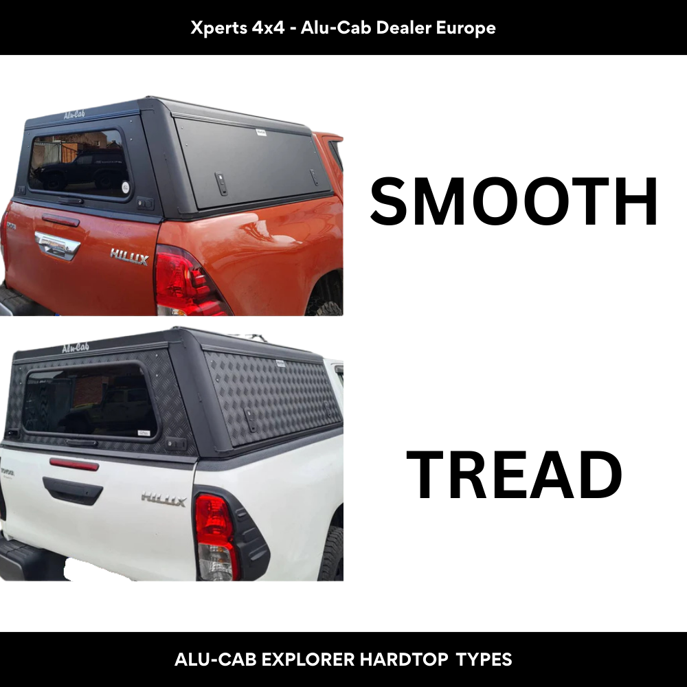 Hardtop Alu-Cab Explorer 3 Toyota Hilux 2005 à 2015 - Noir sur Xperts4x4 Accessoires 4x4 Off-Road