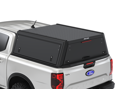 Hardtop Alu-Cab "Guard" en aluminium pour Ford Ranger/Raptor 2023+ Double-Cab, robuste et adapté au modèle Next Gen.