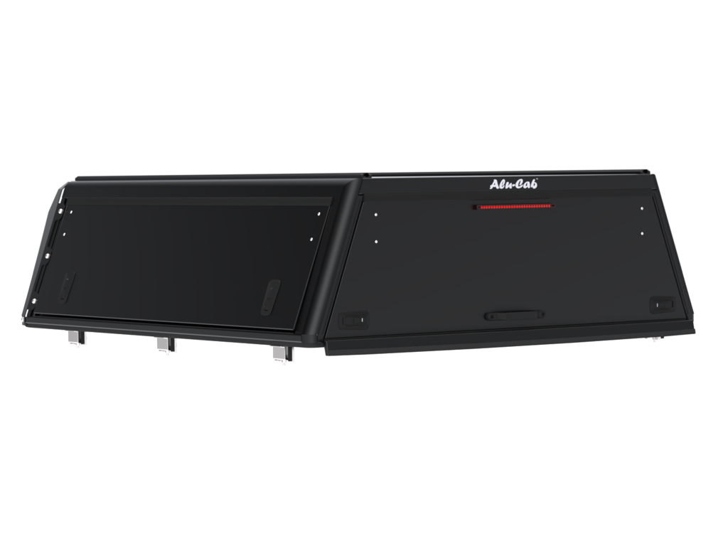 Hardtop Alu-Cab "Guard" pour Toyota Tacoma 2024+, version lisse, en aluminium, solide et adapté pour le pick-up.