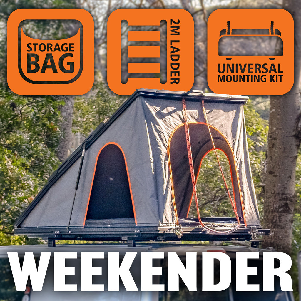Tente de Toit Alu-Cab LT-50 LightWeight - WEEKENDER PACK sur Xperts4x4 Accessoires 4x4 Off-Road