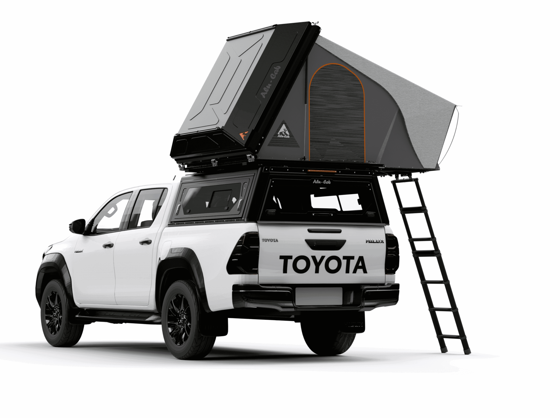 Tente de Toit Alu-Cab "RT-2S" - 2 Personnes | Coque Alu Compacte sur Xperts4x4 Accessoires 4x4 Off-Road