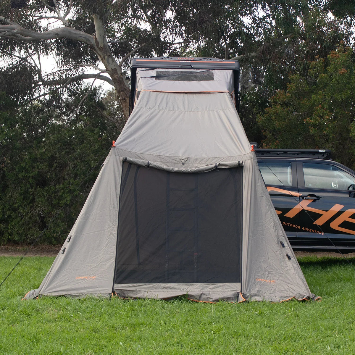 Annexe de tente de toit Double Dee, hauteur 1,6–2,2 m DARCHE