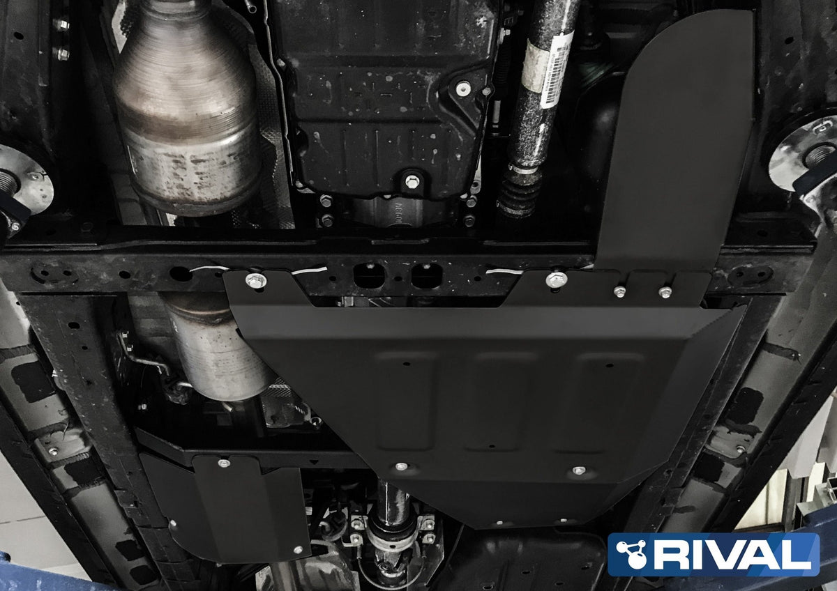 Blindage boîte de transfert, AdBlue et sonde lambda Toyota Hilux Revo en acier 3 mm – RIVAL 4X4 - Toyota Hilux 2016+