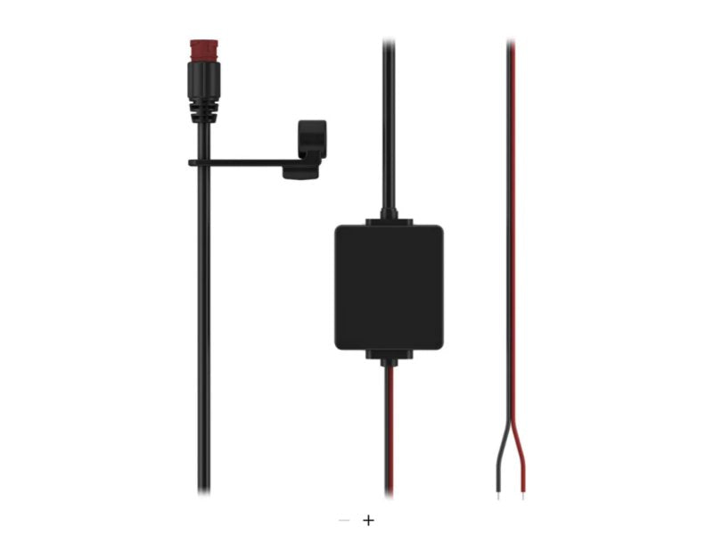 Câble d’alimentation GARMIN 12 V, connecteur et fils dénudés