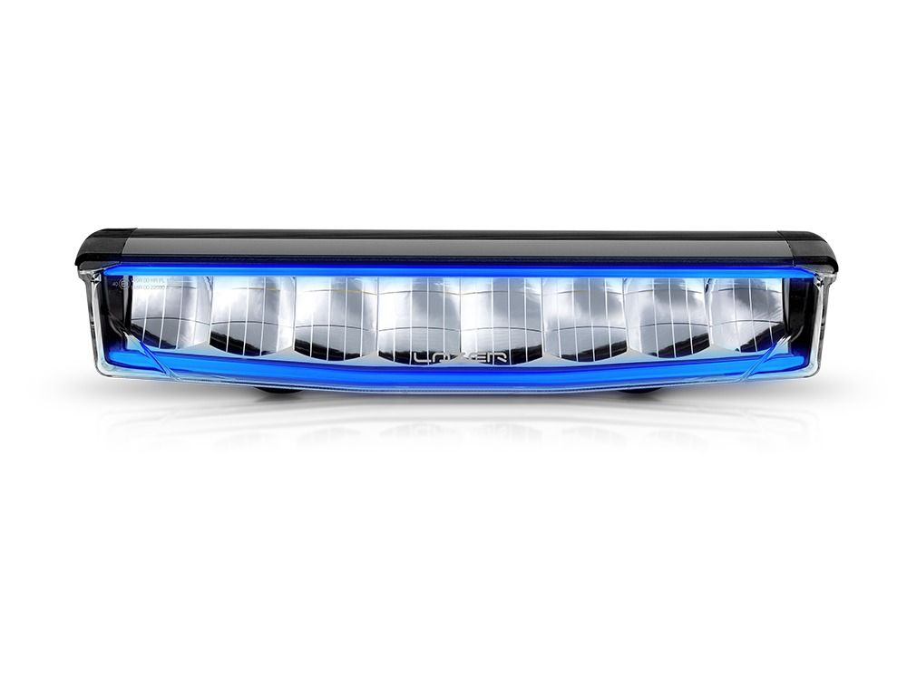Barre LED LAZER LAMPS AIR-55 avec gyrophare et feu de position bleu