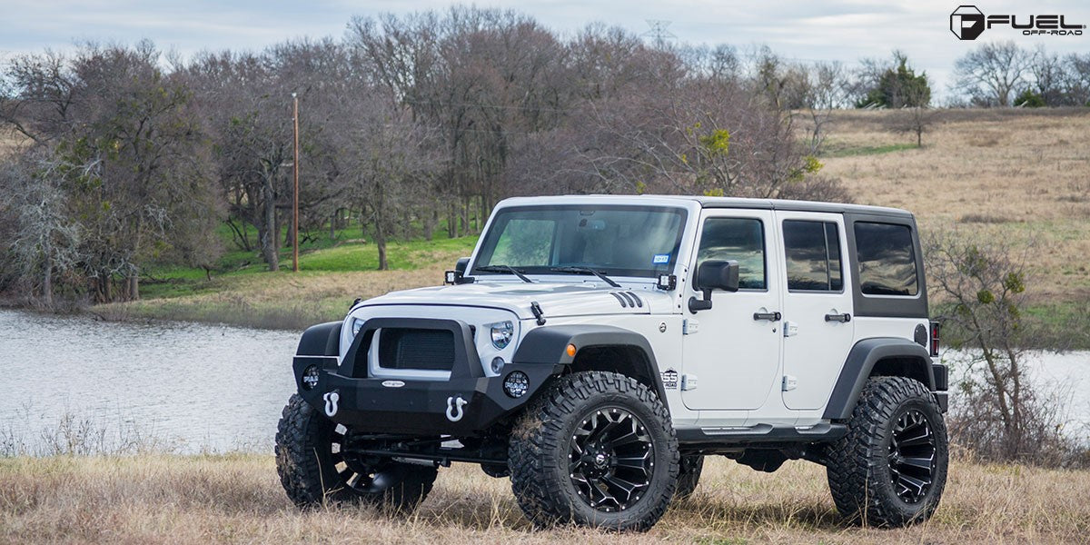 Jante Aluminium FUEL ASSAULT Matte Black & Milled sur Xperts4x4 Accessoires 4x4 Off-Road