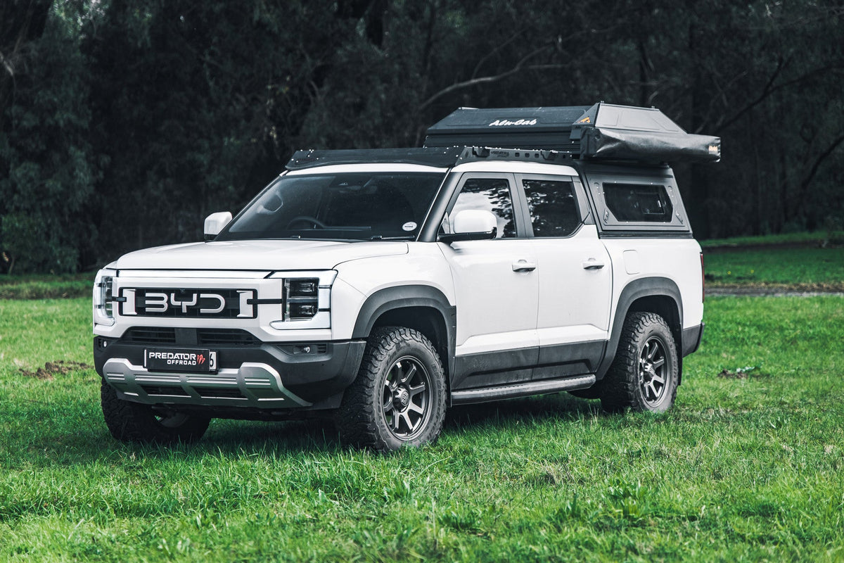 Galerie de toit Stealth BYD Shark 6 double cabine | PREDATOR OFFROAD Xperts 4x4