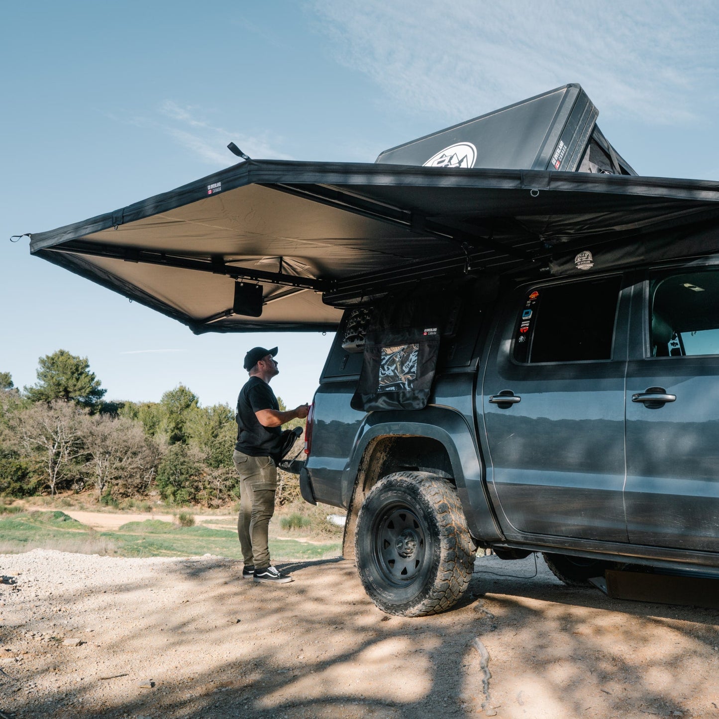 Auvent 450 Autoportant 270° XL 4x4 | Go Overland Canada sur Xperts4x4 Accessoires 4x4 Off-Road