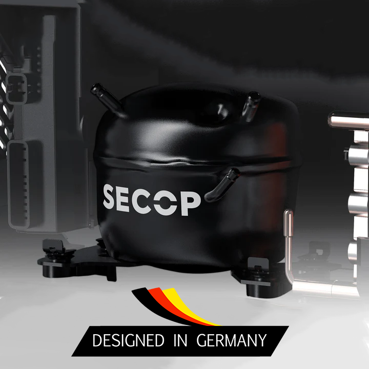 Réfrigérateur congélateur ICECO VL60PROS 60L, portable et puissant, idéal pour le camping ou les activités extérieures.