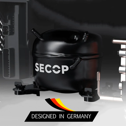 Réfrigérateur congélateur ICECO VL60PROS 60L, portable et puissant, idéal pour le camping ou les activités extérieures.