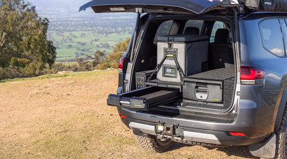 Kit 2 Tiroirs Hauteur-Max + Mi-Hauteur avec Plateau Fixe | Ironman 4x4 sur Xperts4x4 Accessoires 4x4 Off-Road