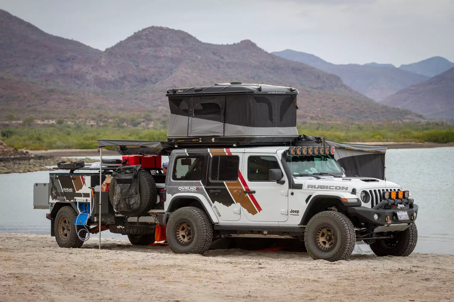James Baroud | Tente de toit | Grand RAID | M/X/XL sur Xperts4x4 Accessoires 4x4 Off-Road