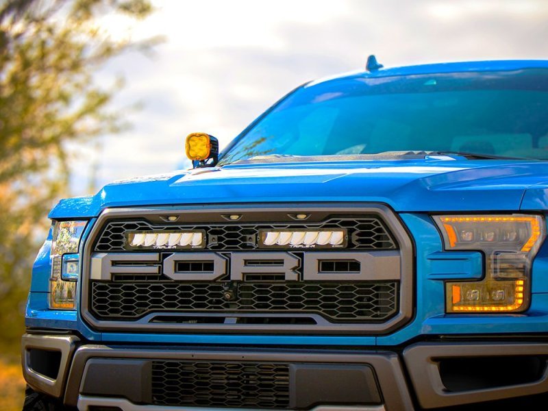 Kit intégration calandre Ford F-150 Raptor (2017-2020) – Carbon-6 Spot - LAZER - Ford F150