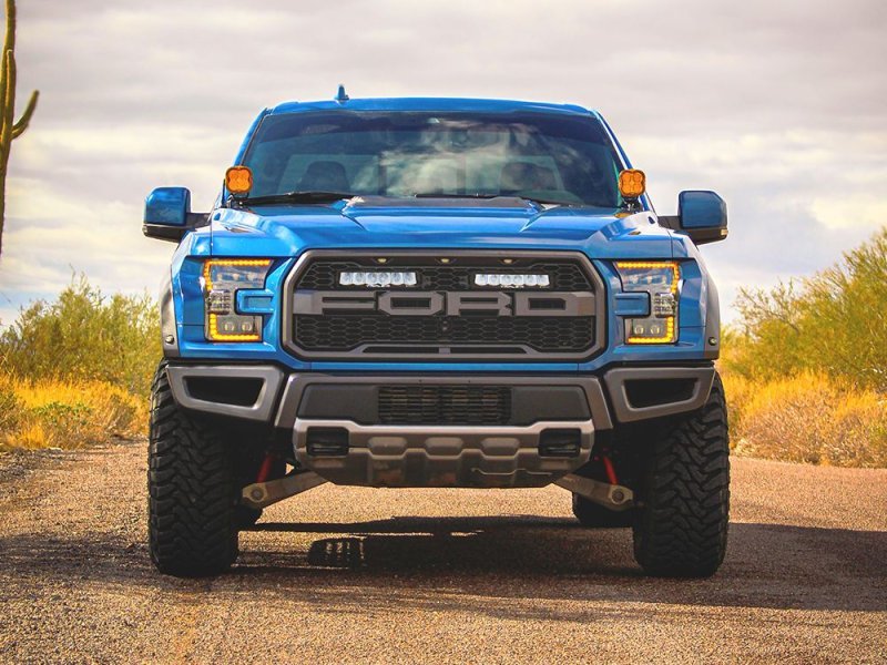 Kit intégration calandre Ford F-150 Raptor (2017-2020) – Carbon-6 Spot - LAZER - Ford F150