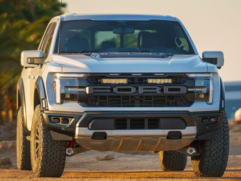 Kit intégration calandre Ford F-150 Raptor (2024+) – Carbon-6 Spot Yellow - LAZER - Ford Ranger/Raptor 2023+