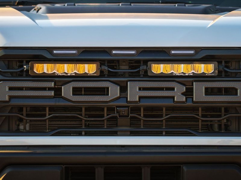 Kit intégration calandre Ford F-150 Raptor (2024+) – Carbon-6 Spot Yellow - LAZER - Ford Ranger/Raptor 2023+