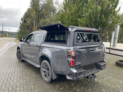 Hardtop Aluminium Line4x4 Double Cab | Vitré et Renforcé sur Xperts4x4 Accessoires 4x4 Off-Road