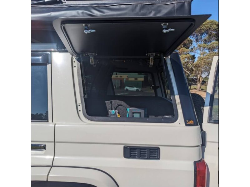 Ouvrant latéral papillon Emuwing arrière gauche pour Land Cruiser HZJ76 GRJ76 - Toyota 70 Series
